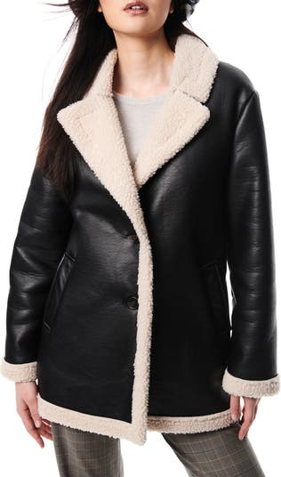 Bernardo discount fur coat