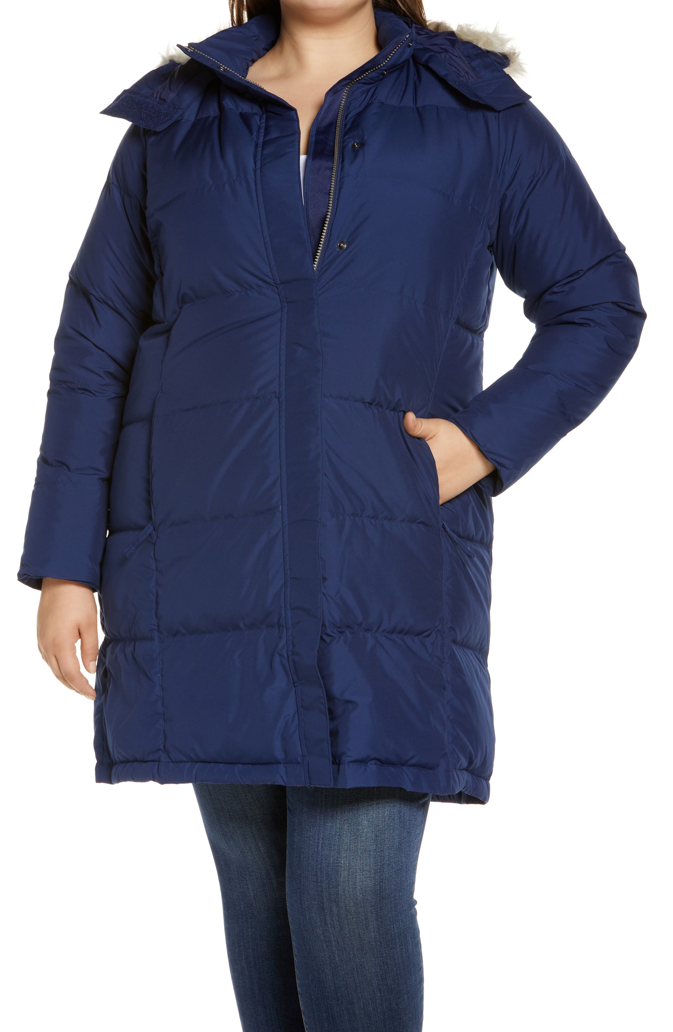 macys plus size winter coat