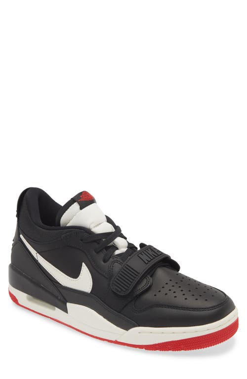 Shop Nike Air Jordan Legacy 312 Low Sneaker In Black/sail/university Red