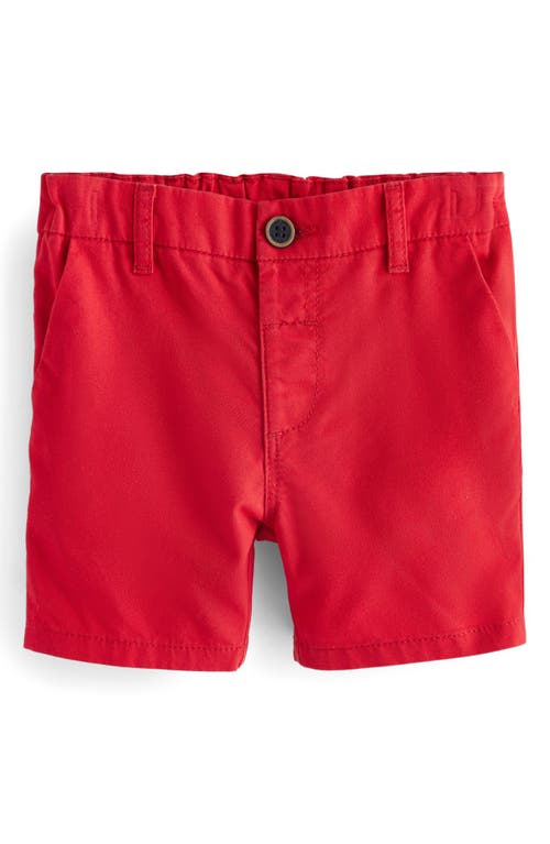 NEXT Kids' Cotton Chino Shorts Red at Nordstrom,