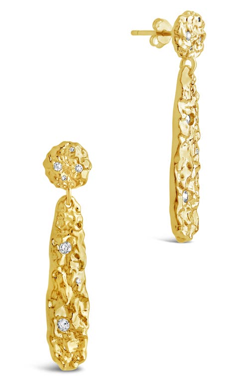 Sterling Forever Alina Drop Earrings in Gold at Nordstrom