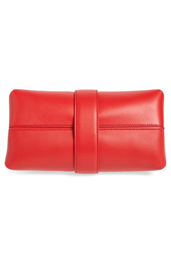 Shop Proenza Schouler Park Leather Shoulder Bag In Red