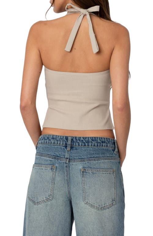 EDIKTED EDIKTED DARA HALTER TOP