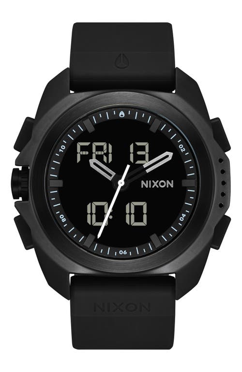 Nixon Ripley Ana-Digi Silicone Strap Watch