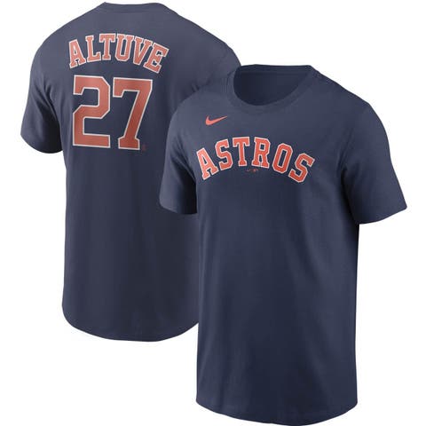 Nike Men's Houston Astros Dri-Fit 3/4 Sleeve Henley T-Shirt - Macy's