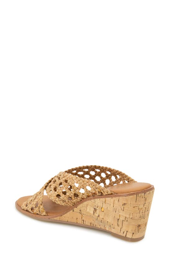 Shop Andre Assous Bryana Wedge Sandal In Natural