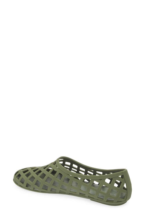 Shop Jeffrey Campbell Jellz Slip-on In Olive Matte