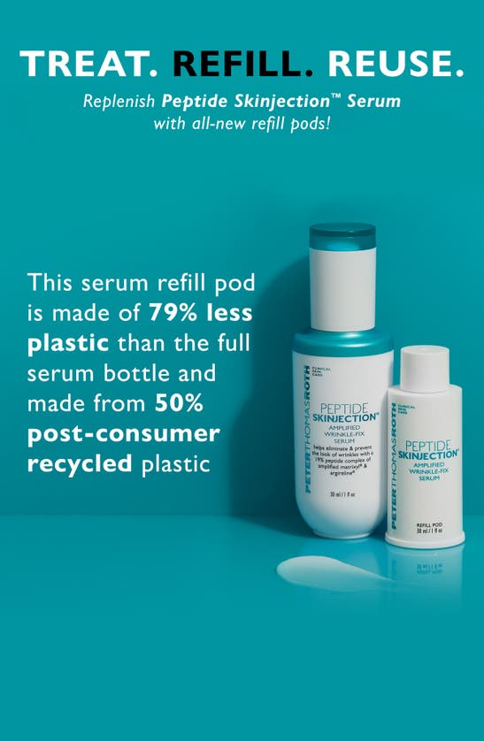 Peter Thomas Roth Peptide Skinjection Amplified Wrinkle-fix Refillable Serum
