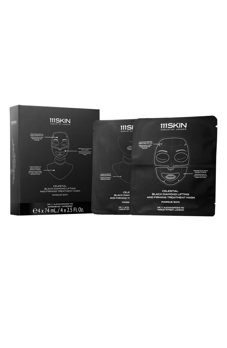 111SKIN Celestial Black Diamond Lifting & Firming Treatment Mask, Main, color, 