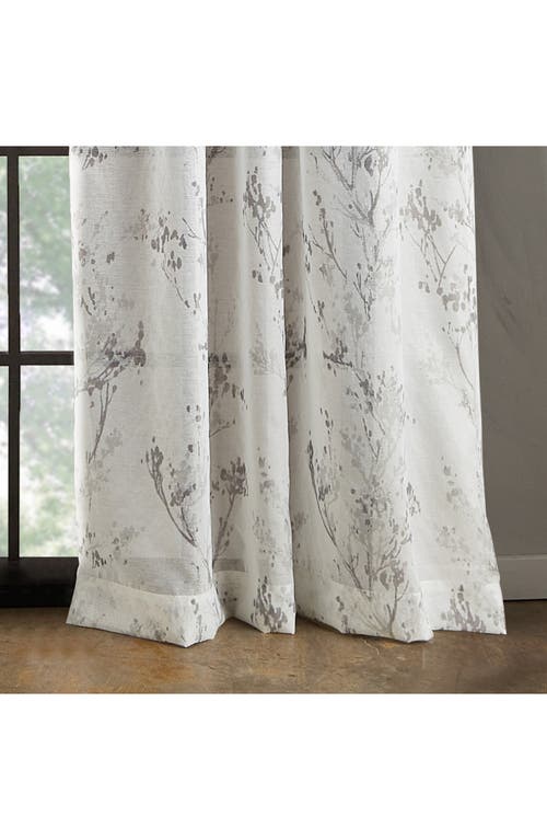 Dkny Atlanta Set Of 2 Poletop Curtain Panels In Grey