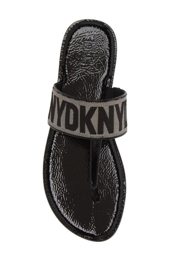 Shop Dkny Sadia Sandal In Black