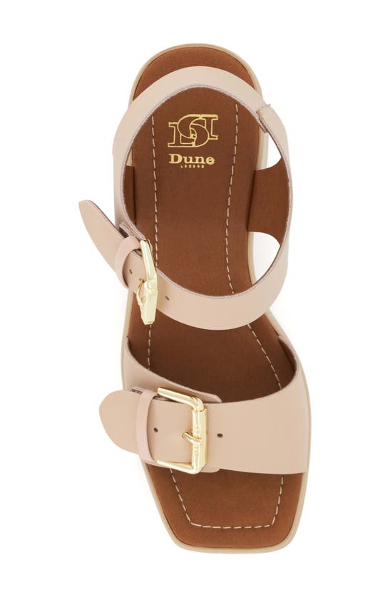 Dune London Jenies Platform Sandal In Blush