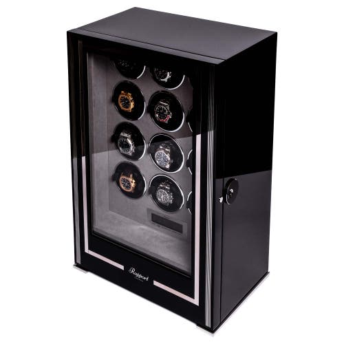 Shop Rapport London Paramount Twelve Watch Winder In Ebony