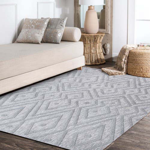 JONATHAN Y JONATHAN Y BALANSAT MOROCCAN DIAMOND INDOOR/OUTDOOR AREA RUG 