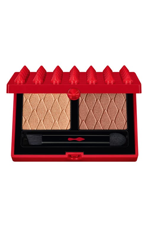 Christian Louboutin Abracadabra Le Duo Eyeshadow Palette in Hot Nudes Chick at Nordstrom