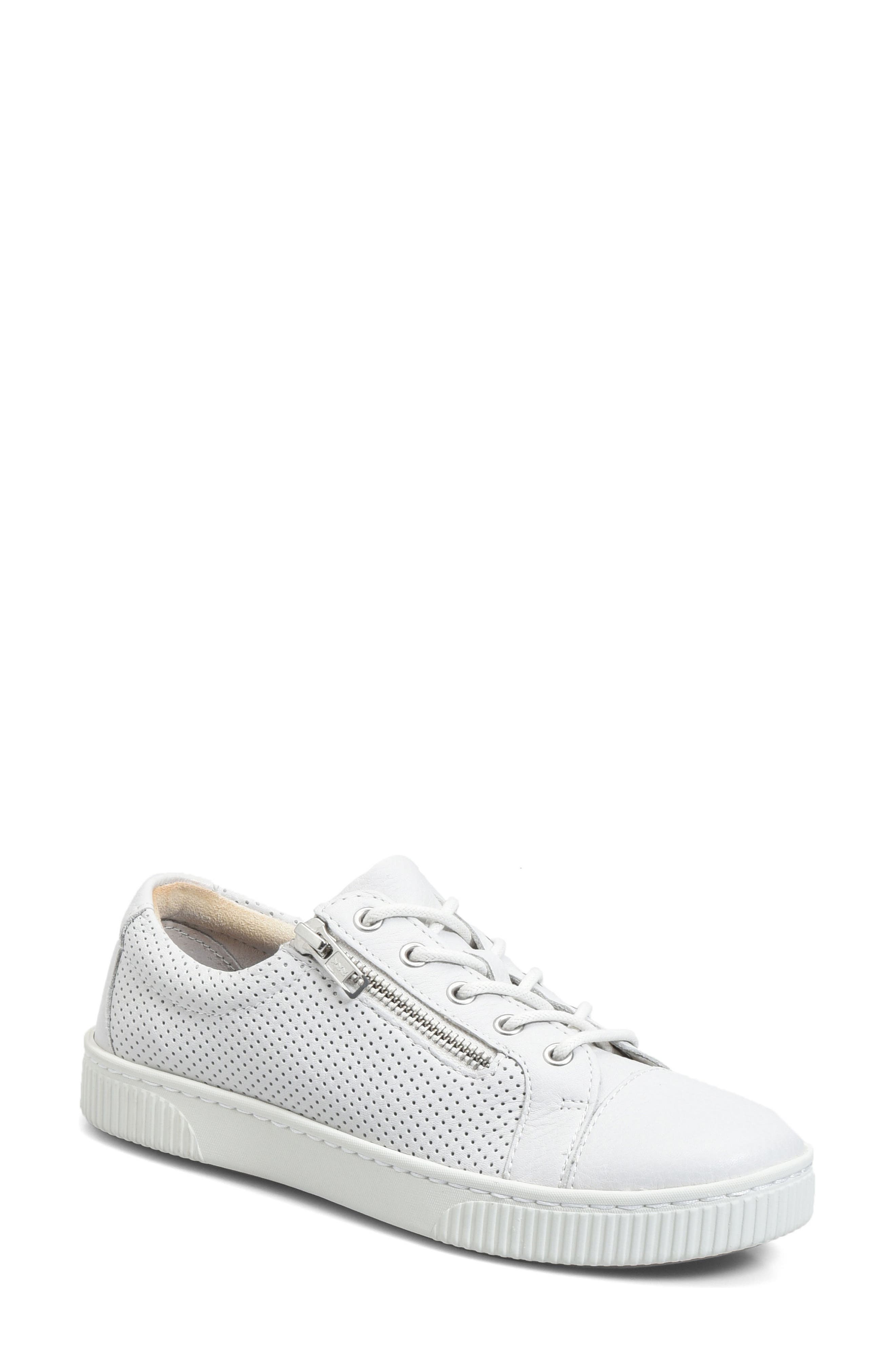 B?rn Tamara Perforated Sneaker- White