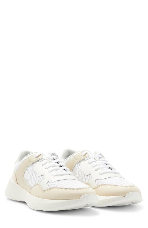 Shop Hugo Boss Boss Hybrid Trainer Sneaker In Beige