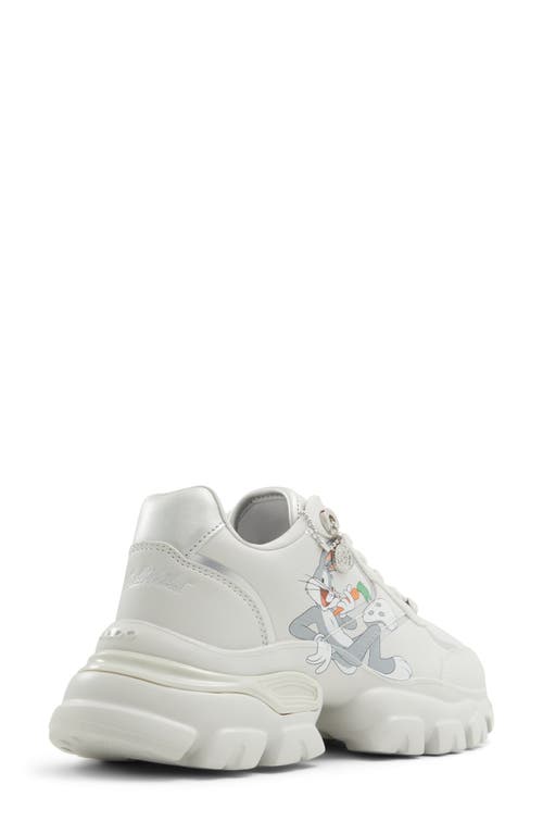 Shop Aldo X Looney Tunes Bugs Bunny Lug Sole Sneaker In Grey