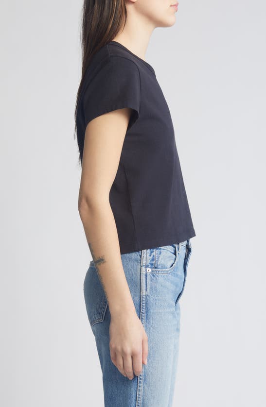 Shop Slvrlake Easy Cotton T-shirt In Raven