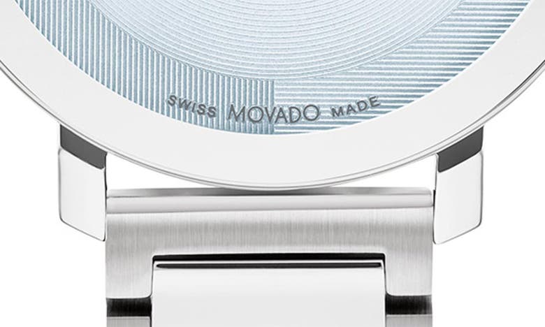 Shop Movado Bold Evolution 2.0 Bracelet Watch In Light Blue