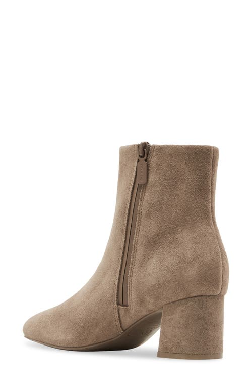Blondo Indi Waterproof Bootie In Taupe Suede