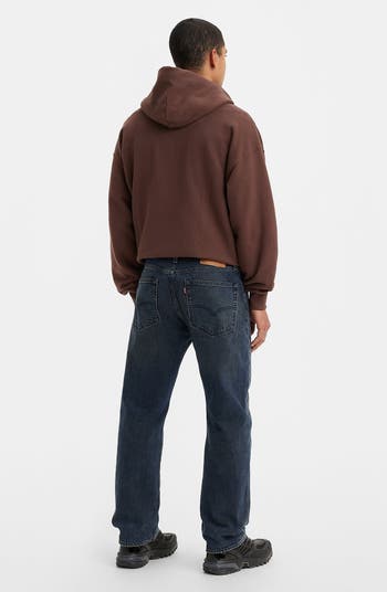 Levi's 551Z straight jeans in brown