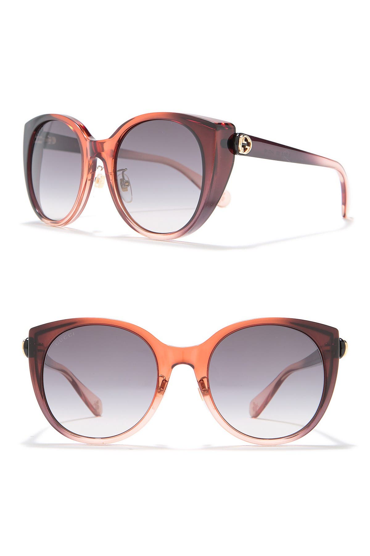 gucci 54mm cat eye sunglasses