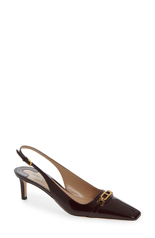 Shop Tom Ford Whitney Slingback Pump In Cherry