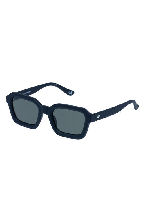 Shop Le Specs Impossible 51mm Square Sunglasses In Matte Black