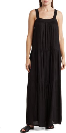 Elan Tiered Maxi Cover-Up Dress | Nordstromrack