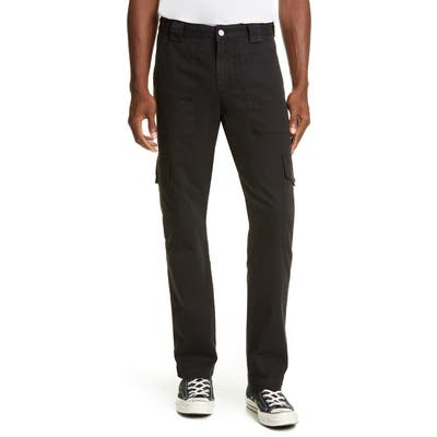Billy Los Angeles Patch Pocket Twill Cargo Pants, Black