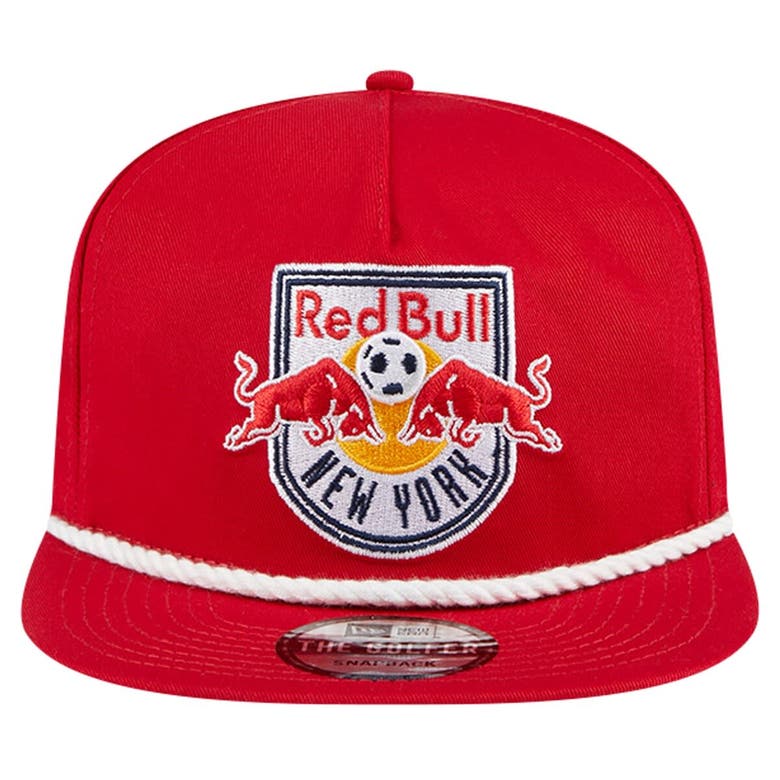 Shop New Era Red New York Red Bulls The Golfer Kickoff Collection Adjustable Hat
