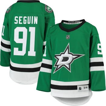 Outerstuff Tyler Seguin Dallas Stars NHL Boys 4-18 Green Home Player  Jersey, Black, 12-14 : : Sports, Fitness & Outdoors