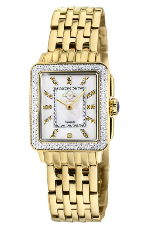 Padova Diamond Bracelet Watch, 27mm x 30mm - 0.0116ct.