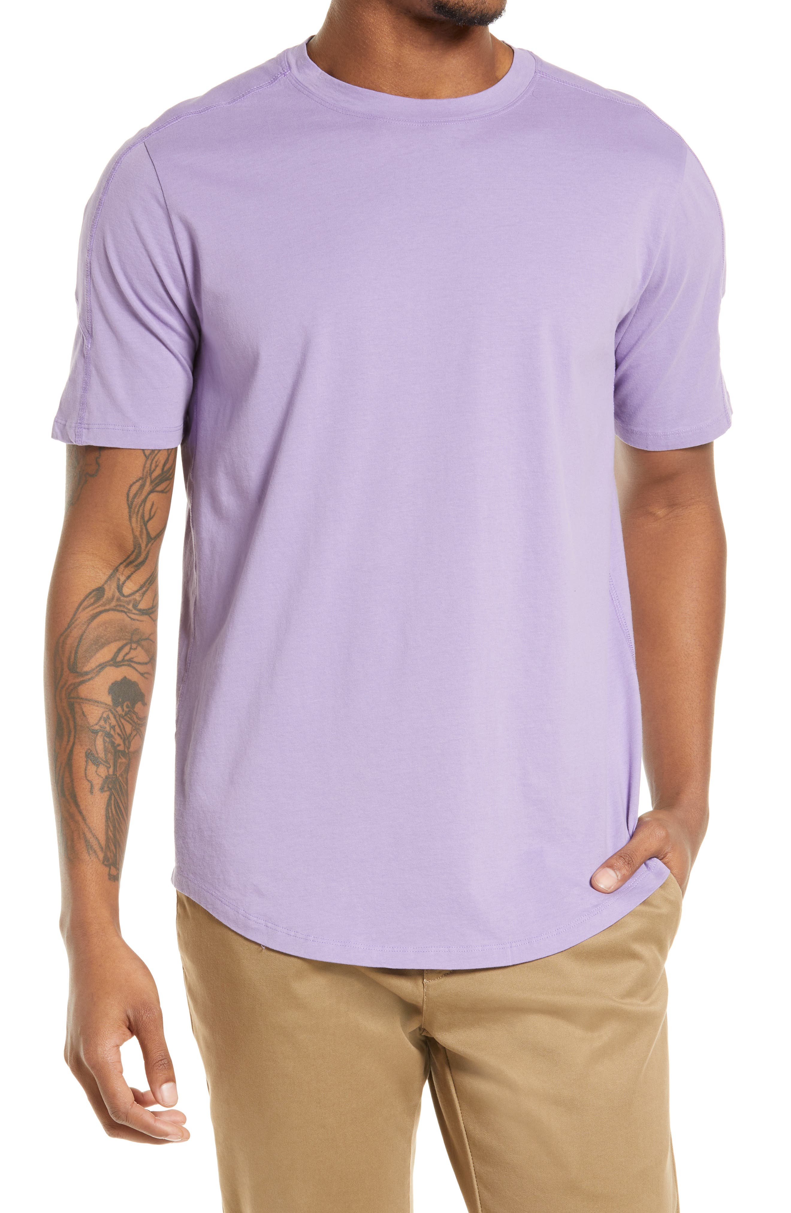 dark purple tee