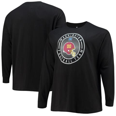 Fanatics NHL Columbus Blue Jackets Team Wordmark Heather Navy Long Sleeve Shirt, Men's, Medium