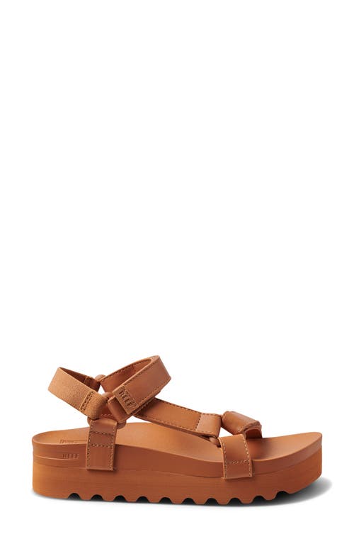 Reef Cushion Rem Hi Water Sandal In Cognac