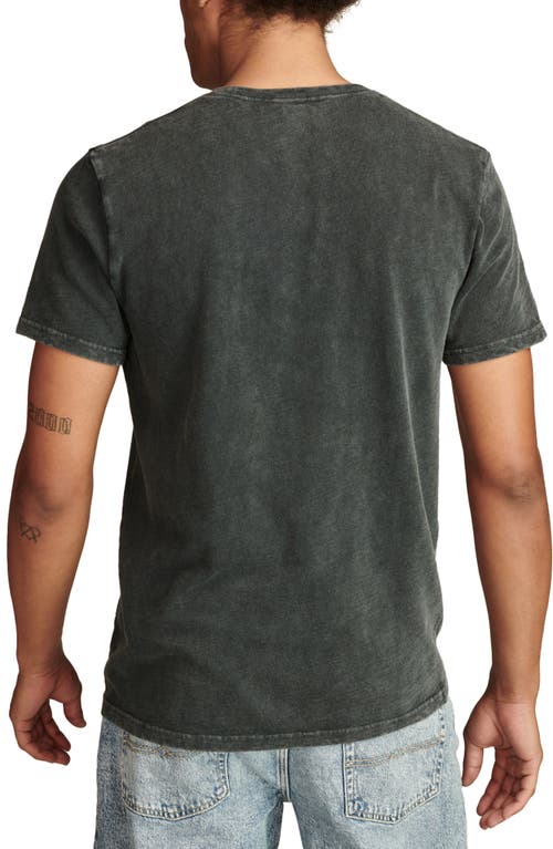 Lucky Brand Speedway Cotton Graphic T-shirt In Jet Set