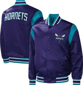 Física Cintura eje STARTER Men's Starter Purple Charlotte Hornets Force Play Satin Full-Snap  Varsity Jacket | Nordstrom