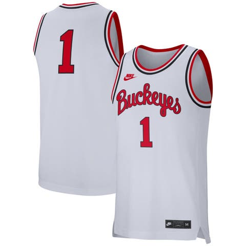 Men's Nike #1 Red St. John's Storm Replica Basketball Jersey Size: Medium