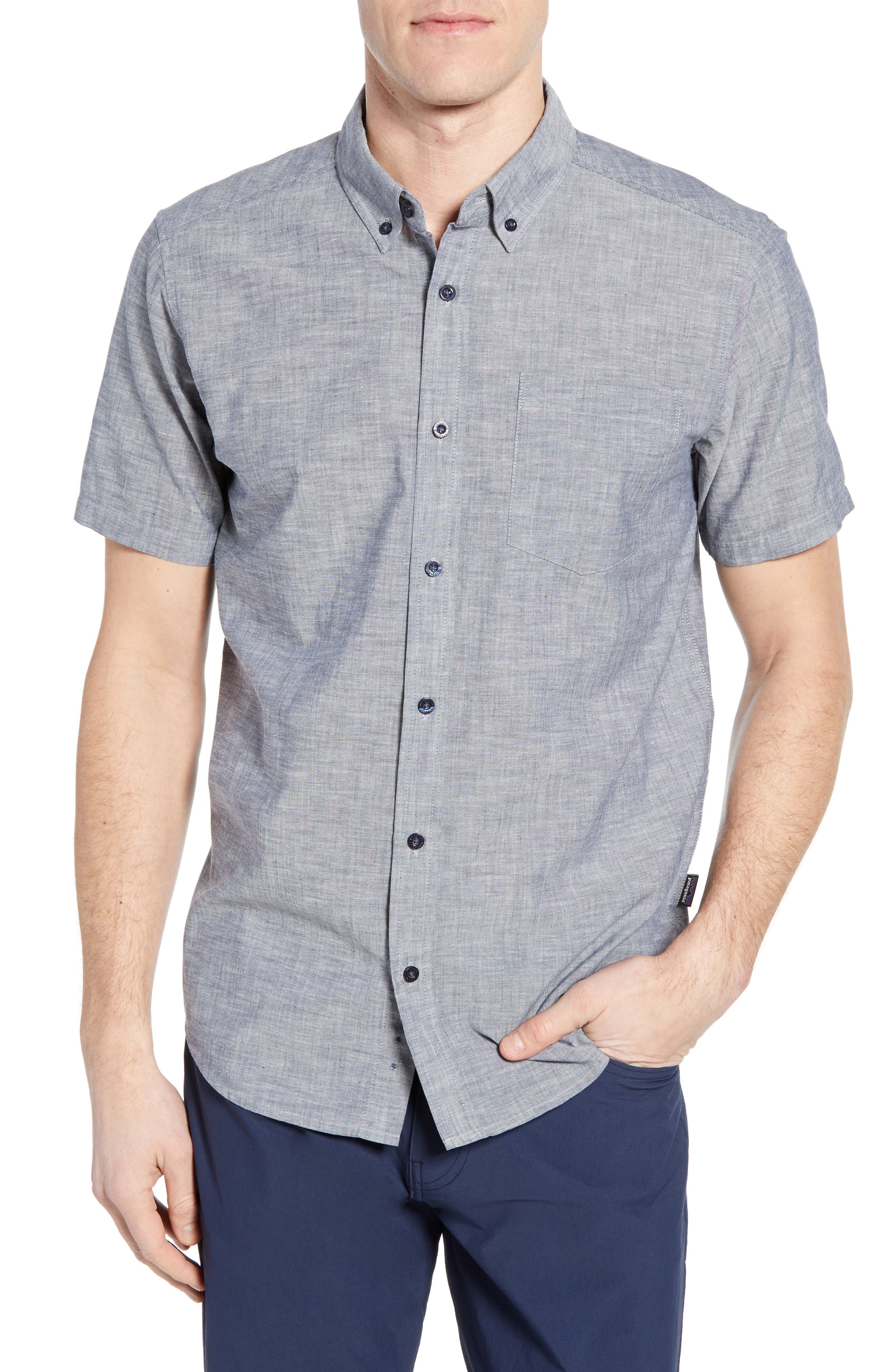 Patagonia Bluffside Regular Fit Shirt, Blue