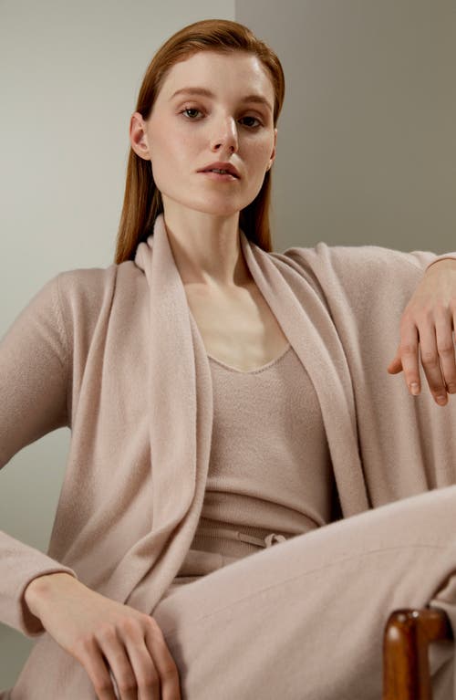 Lilysilk Elegant Pile Collar Open Cardigan For Women In Cherry Blossoms