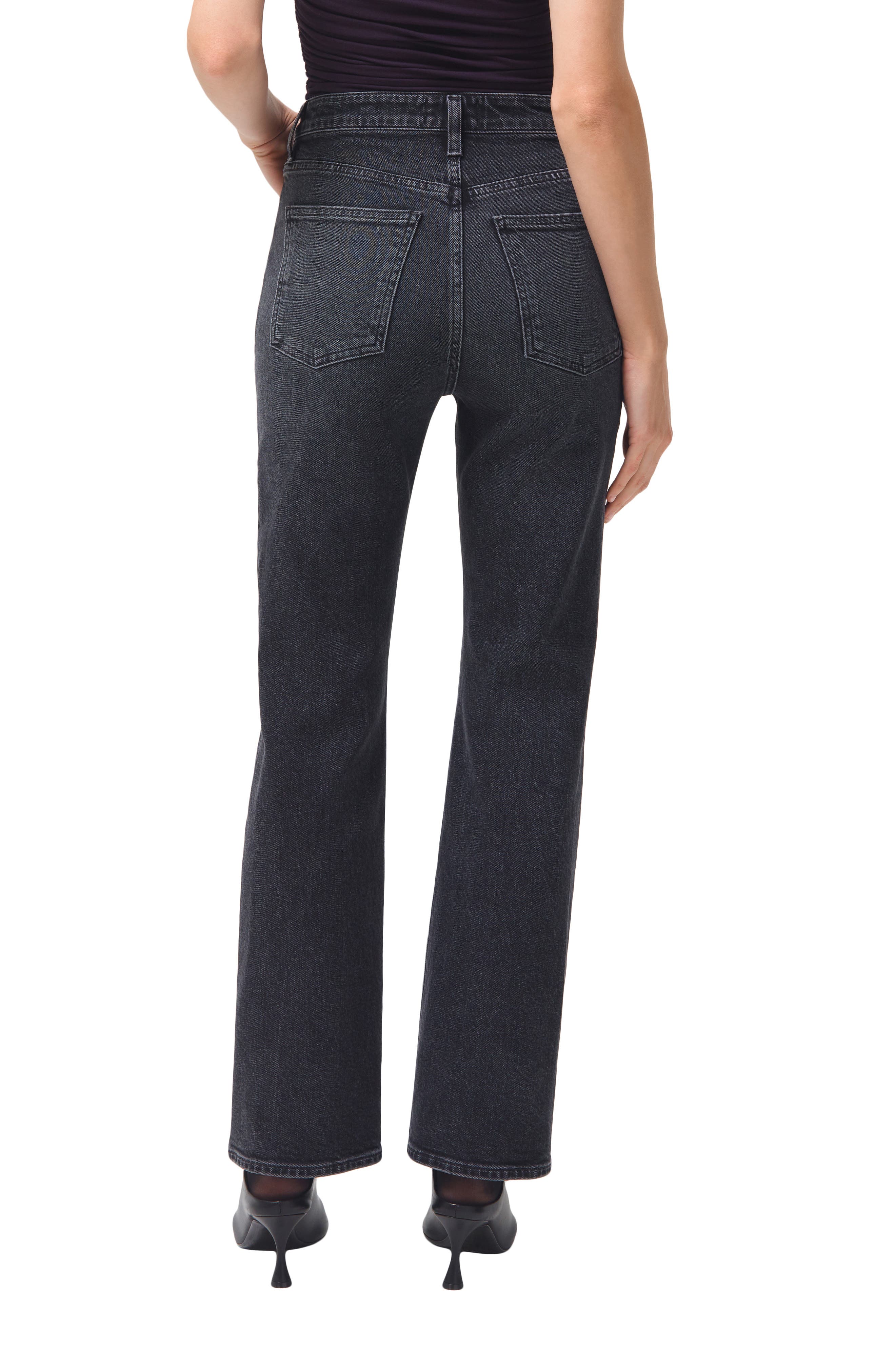 AGOLDE Valen High Waist Slim Bootcut Jeans | Nordstrom
