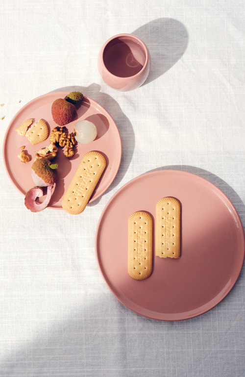 Fors Studio Medium Plate In Rose