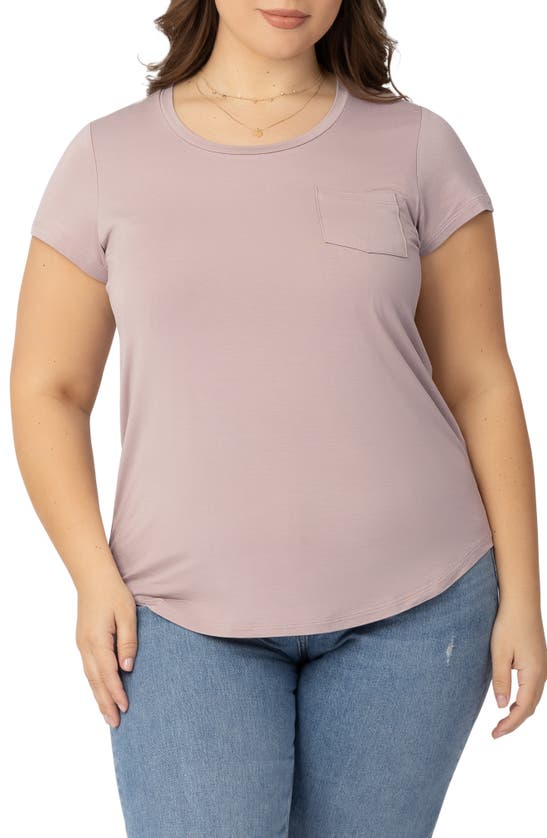 Shop Kindred Bravely Everyday Nursing & Maternity Top In Lilac Stone