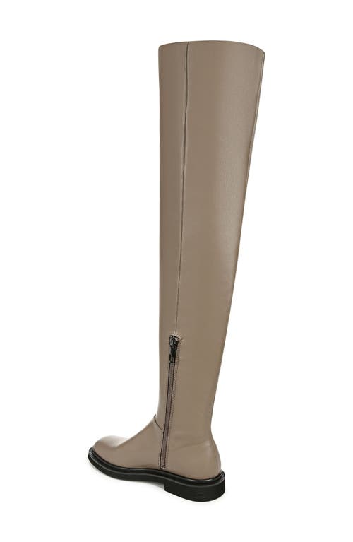 Franco Sarto Angeli Womens Zipper Man Made Over-the-knee Boots In Gray