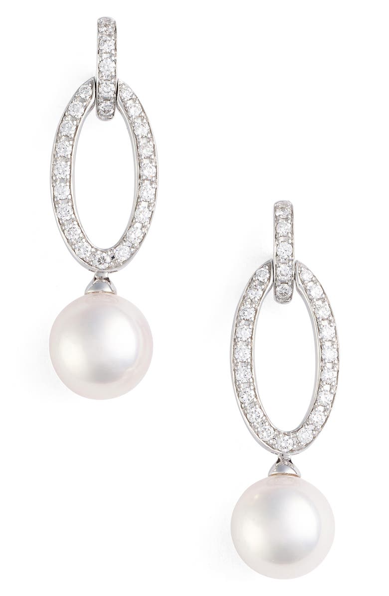 Mikimoto pearl drop earrings Clearance