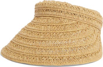 Nine West Straw Clip-On Visor | Nordstromrack