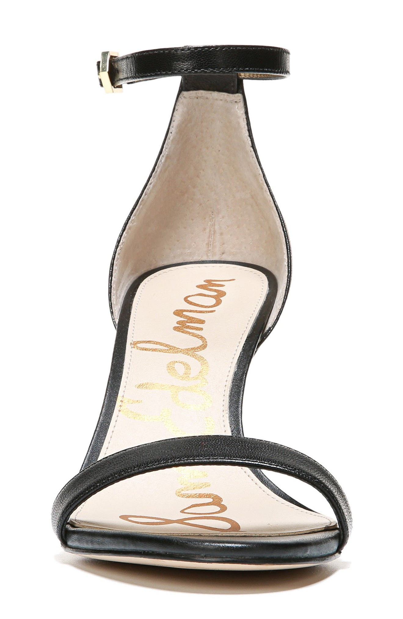 SAM EDELMAN,
                            'Patti' Ankle Strap Sandal,
                            Alternate thumbnail 157, color,
                            004