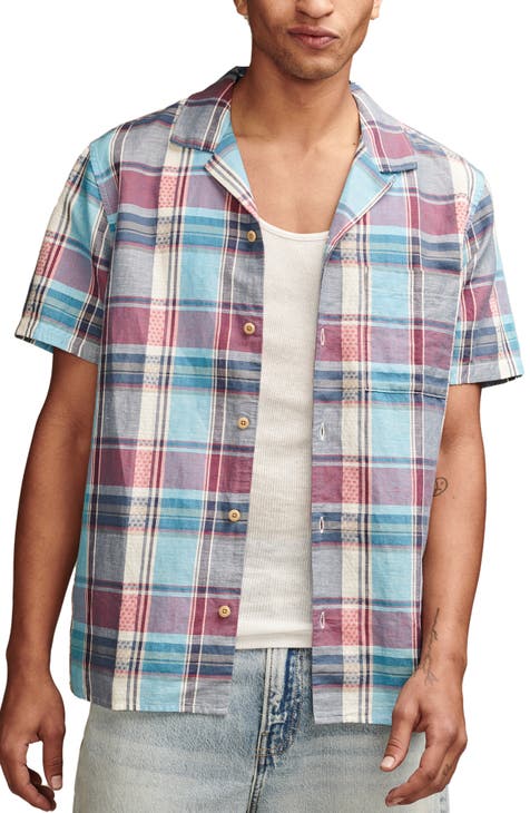 Men's Lucky Brand Short Sleeve Shirts